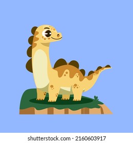 Dinosaurs kids illustration vector cute