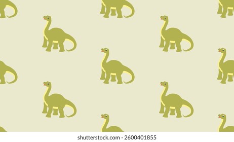 Dinosaurs seamless pattern background. Cute Dinosaurs illustration pattern. Cartoon Dinosaurs background. Perfect for fashion clothes, shirt, fabrics, textiles, wallpaper, decor, print, packaging.