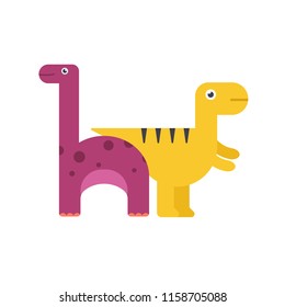 Dinosaurs vector. Clipart vector