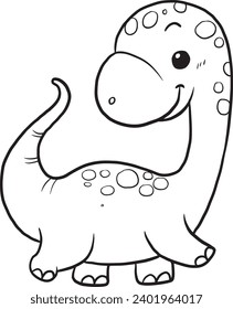 Dinosaurs wild animals cartoons doodles kawaii anime coloring pages cute drawing characters