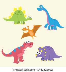 Dinosaurus baby compilation including: Triceratops, Brachiosaurus, Pteranodon and Stegosaurus