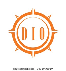 DIO letter design. DIO letter technology logo design on white background. DIO Monogram logo design for entrepreneur and business.