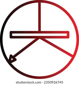 Diode Electronics Scheme Gradient Line Icon