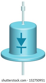 Diode icon for various design
