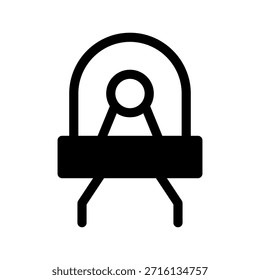 Diode Icon Vector Symbol Design Illustration
