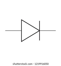 Diode vector illustration