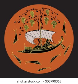 Dionysus and dolphins