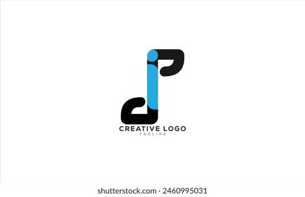 DIP Abstract initial monogram letter alphabet logo design