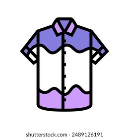 dip dye shirt diy fashion handmade color icon vector. dip dye shirt diy fashion handmade sign. isolated symbol illustration