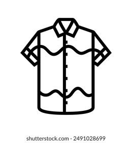 dip dye shirt diy fashion handmade line icon vector. dip dye shirt diy fashion handmade sign. isolated contour symbol black illustration