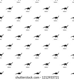 Diplodocus pattern seamless vector repeat geometric for any web design