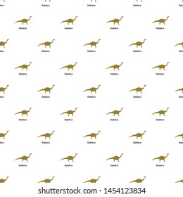 Diplodocus pattern seamless vector repeat for any web design