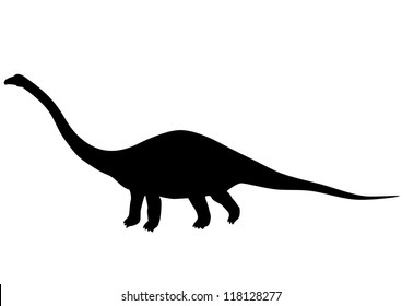 Diplodocus silhouette