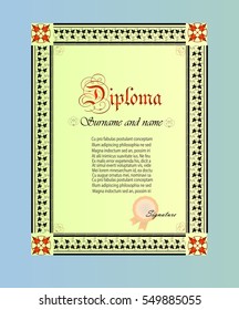 DIPLOMA