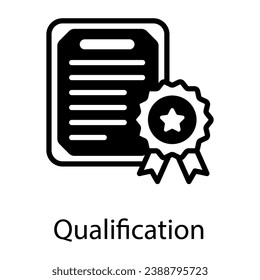 Diploma con calificación de identificación de placa 