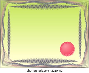 diploma blank