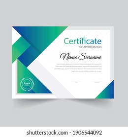  Diploma Certificate Appreciation template design