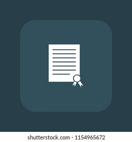diploma certificate icon vector illustration