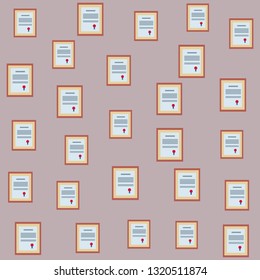 Diploma certified background