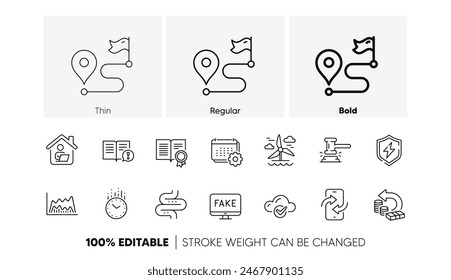 Diploma, Cloud computing and Intestine line icons. Pack of Judge hammer, Work home, Cash back icon. Facts, Windmill, Time pictogram. Calendar, Trade chart, Power safety. Fake news. Line icons. Vector