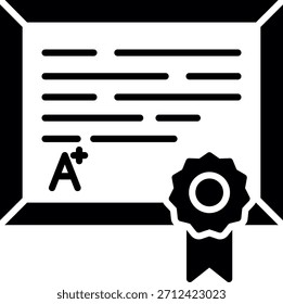 Diploma Diseño de íconos de Vector creativo