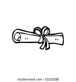 diploma drawing