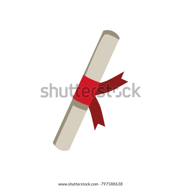 Diploma Education Certification Stock Vector (Royalty Free) 797588638 ...