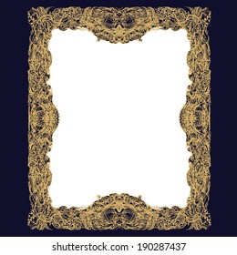 Diploma frame design