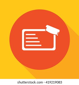 diploma  graduation certificate icon 
