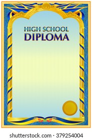 diploma for high school