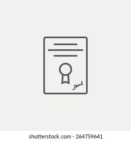 Diploma icon