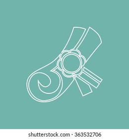 Diploma icon