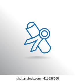 Diploma icon