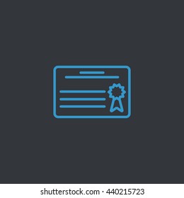 Diploma icon