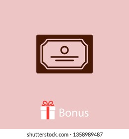 Diploma icon; certificate icon vector