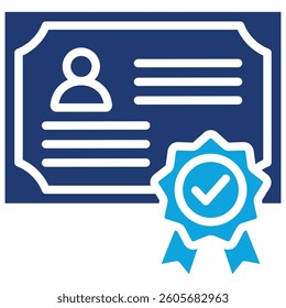 Diploma Icon Element For Design