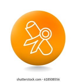  Diploma icon flat.