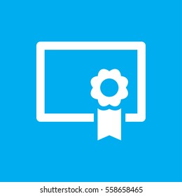 diploma icon illustration isolated vector sign symbol