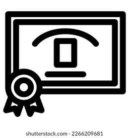 diploma icon or logo isolated sign symbol vector illustration - high quality black style vector icons
