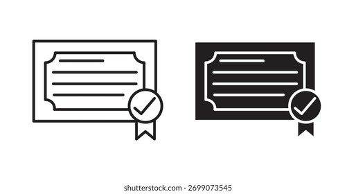 Diplom-Symbol einfache flache Trend moderne Grafik Design abstrakte Logotype