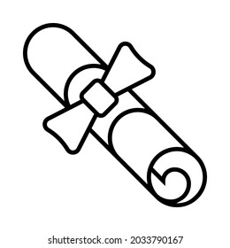 Juego de vectores de iconos de diploma. signo de ilustración de certificado. símbolo de carta o logotipo.