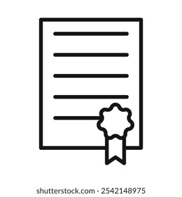 Diploma icon vector set collection for web