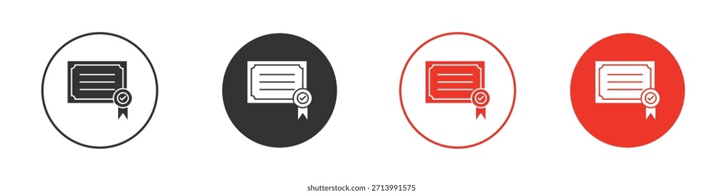 Diploma icon. web vector design