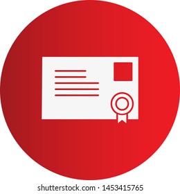 Diploma icon for your project
