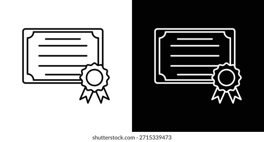Iconos del diploma Plantilla de Vector, EPS 10 para el diseño