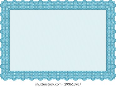Diploma. Lovely design. With quality background. Customizable, Easy to edit and change colors.