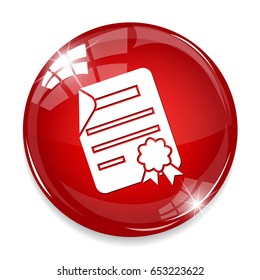 diploma paper icon