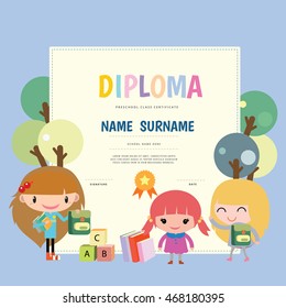 Diploma preschool certificate