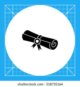 Diploma Scroll Icon