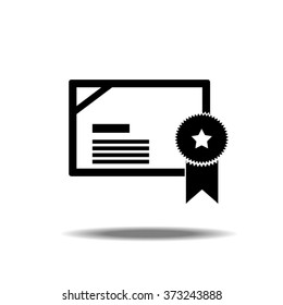 Diploma Single Icon